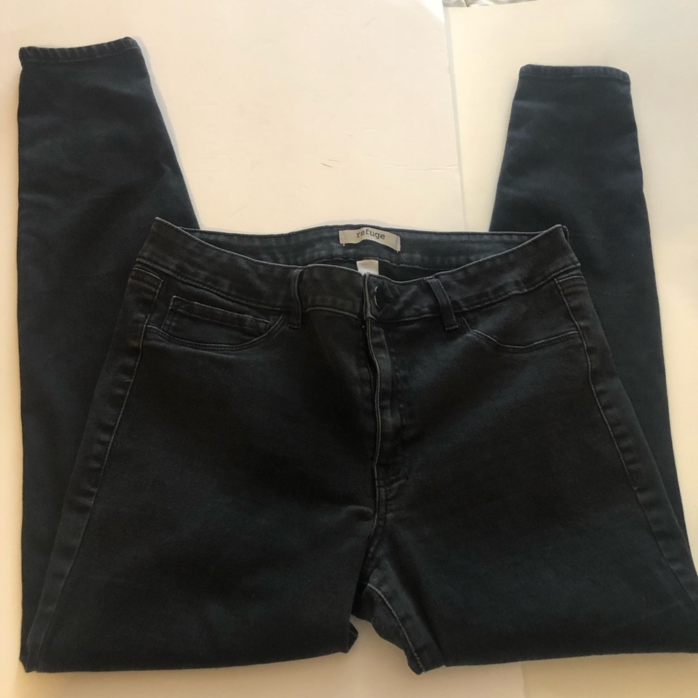 Refuge, black washout Ankle Jeans 👖
